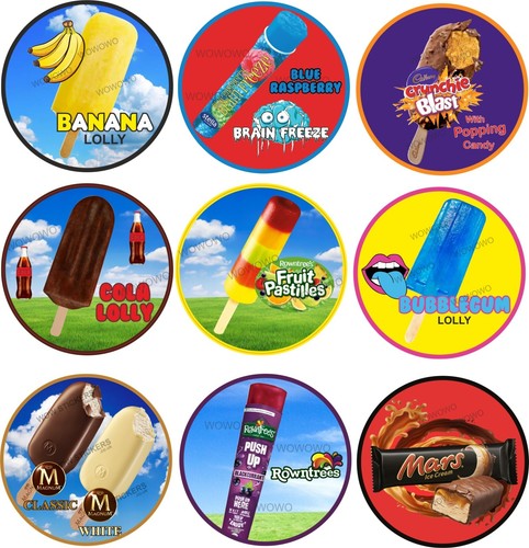 Ice cream van sticker - sticker, lolly
