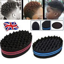 Wave Barber Hair Brush Sponge Twist Curl Coil Magic Tool For Dreads Afro Locs