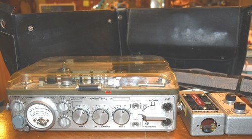 Nagra reel with - to,