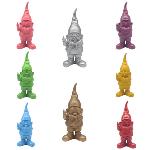Gnomes behaving badly naughty - gnomes,