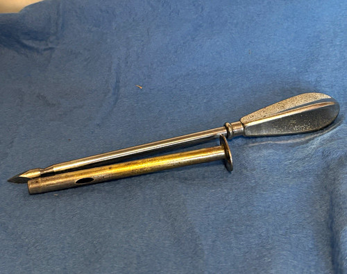 Vintage trocar and - trocar, cannula