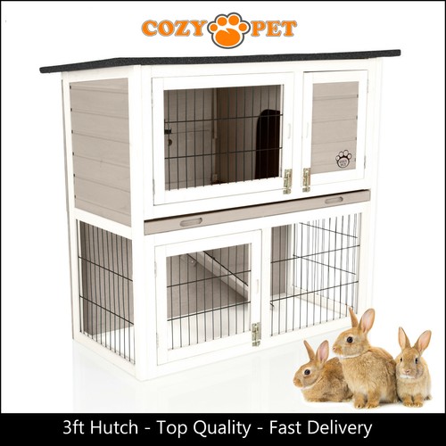 Rabbit hutch 3ft cozy pet - cozy,