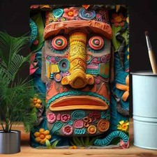 EASTER ISLAND MOAI - Metal