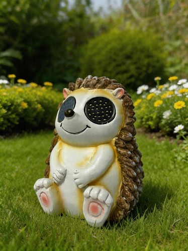 Cute solar hedgehog led garden - cute,