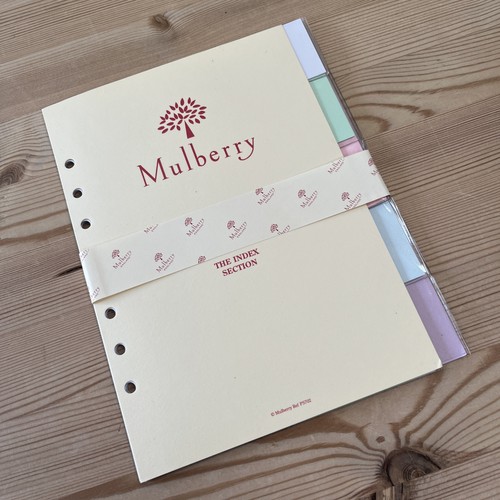 Organiser mulberry planner pvc - mulberry,