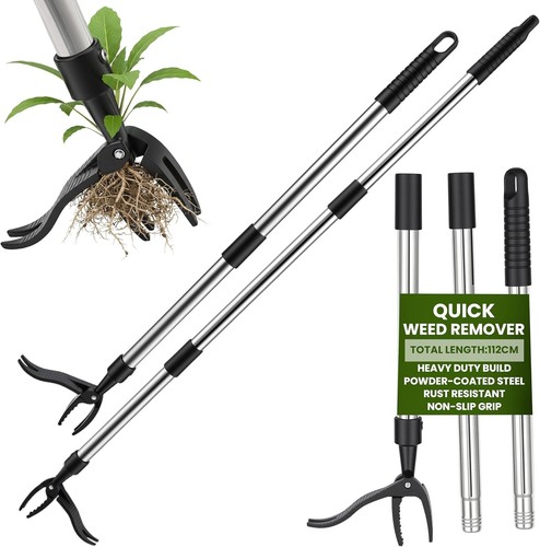 Manual stand weeder puller - stand, up
