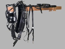 Quick Hitch Harness Black PVC