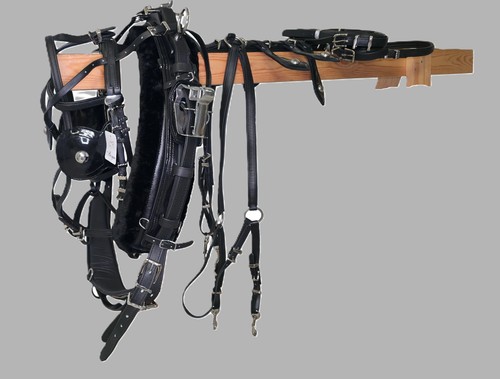 Quick hitch harness black pvc - hitch,