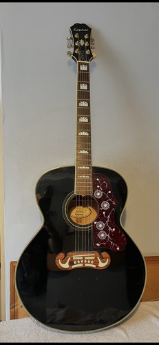 Epiphone ej200bk string - 6,