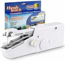 Mini Handheld Cordless Sewing Machine Hand Held Thread Stitch Clothes Portable