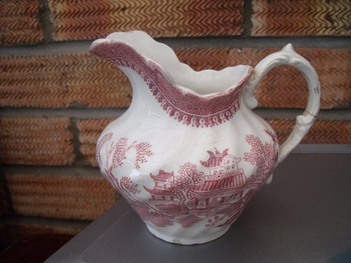 19thc pink jug - 19thc,