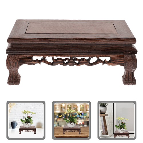 Solid wood display stand - wood,