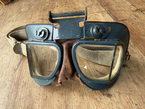 Ww2 raf mkvii flying goggles - raf,