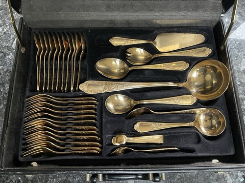 Solingen bestecke gold cutlery - solingen,