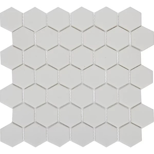 Plain white frosted - white,