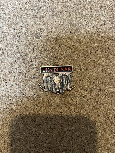 Alton towers wicker - man, pin