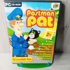 POSTMAN PAT GREENDALE FUN PC CD ROM GAME - Rare Retro Gaming