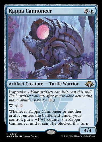Kappa cannoneer 1 - cannoneer, +1/+1