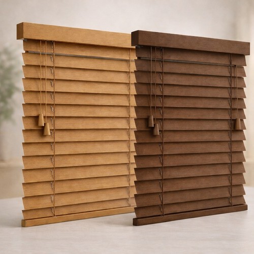 Oak wooden venetian blinds - oak,
