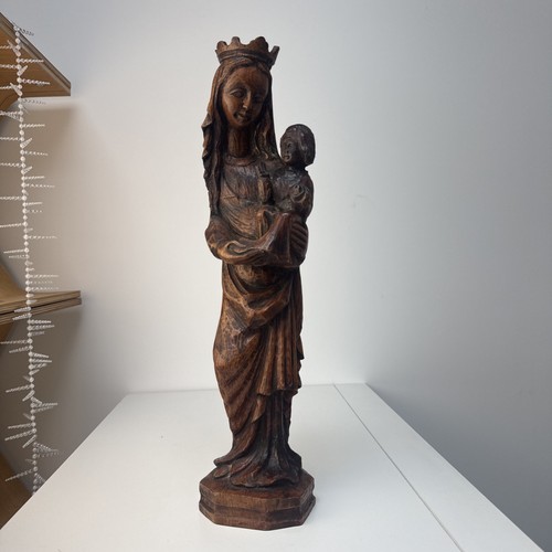 Vintage hand carved wooden - vintage,