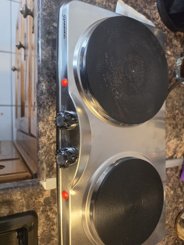Daewoo 2500w double hot plate - hot,
