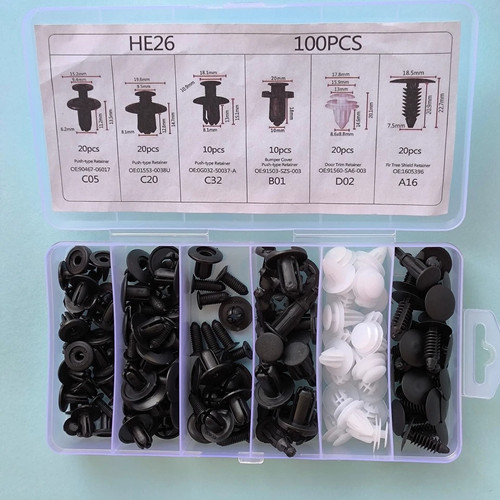 For 100x retainer clips body - for,