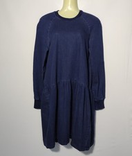 Zara Dark Wash Blue Denim Drop