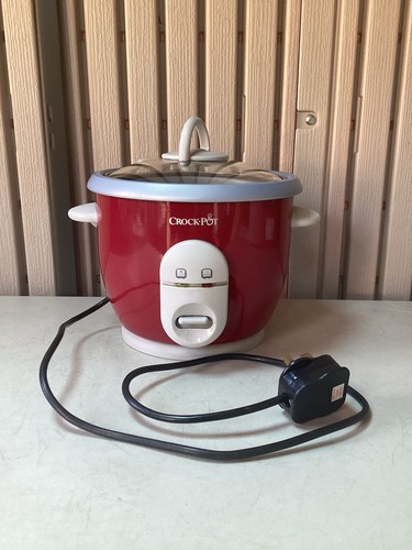 Crock pot rice - crock-pot, red