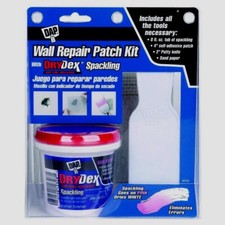 DAP Drydex 3.5" L X 6.6". W Dry Time Indicator Spackling White Wall Repair Kit