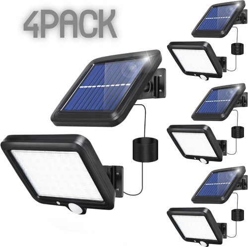 4pack outdoor solar led wall - 4pack,