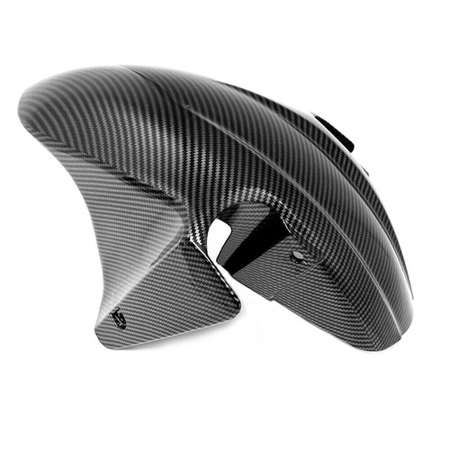Carbon fiber front tire fender - carbon,