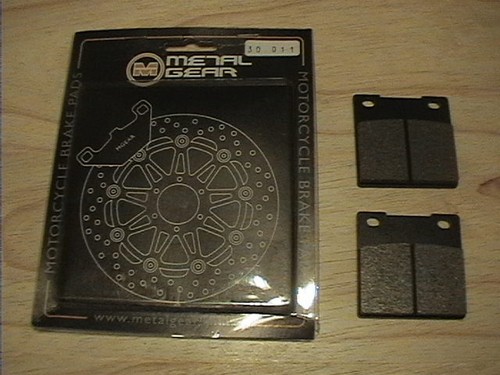 Brake pads metalgear - pads, suzuki