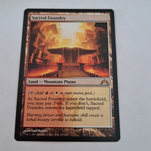 Mtg sacred foundry - sacred, gatecrash