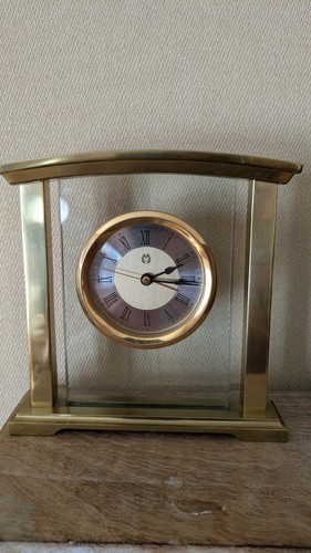 Mappin and webb brass quartz - webb,