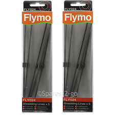 10 FLYMO Leaf Blower Vac Shredding Line FLY024 Lines Gardenvac Turbo 2500 2700