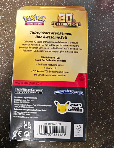 Pokémon tcg 30th celebration - tcg,