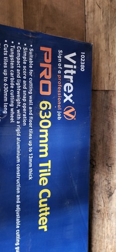 Vitrex pro 630mm cut - pro, flat