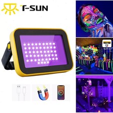 T-SUN LED UV Black Light UV Floodlight USB Halloween Party Club Disco Bar Decor