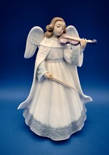 Lladro 7" Porcelain Angel Tree