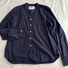MARGARET HOWELL MHL. Cotton Shirt Navy Size 1Japan Minimal