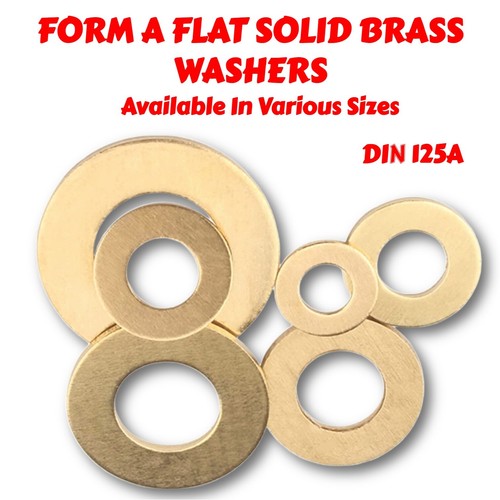 Form washers flat solid - form,