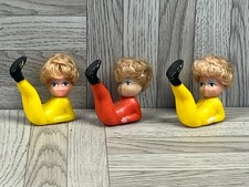 Vintage 3 Blow Mold Doll Cake