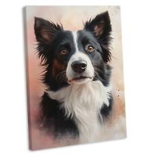 Border Collie Dog Canvas Wall