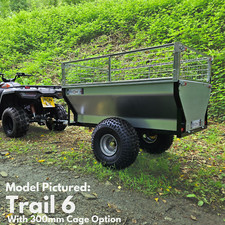 QUAD BIKE TIPPING TRAILER | ATV TRAILER | MULE MUCKING TRAILER | FARM TRAILER