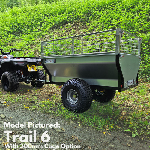 Quad bike tipping trailer - quad,
