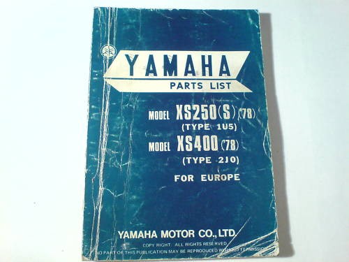 Spare parts list yamaha - spare,