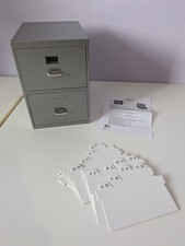 Vintage Mini Filing Cabinet