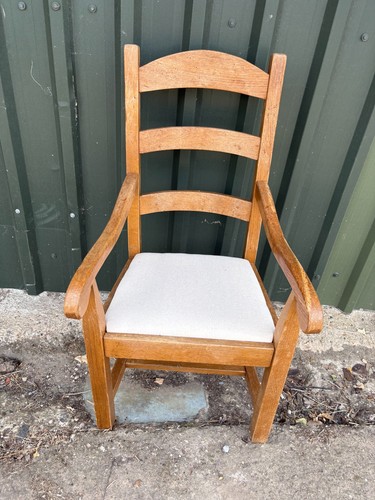 High back dining chair carver - chair,