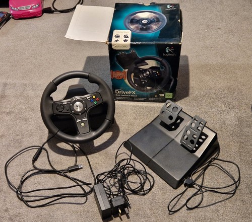Xbox 360 logitech drivefx - xbox,
