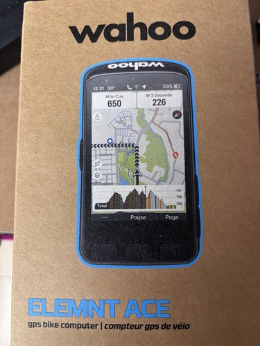 Wahoo elemnt ace - wahoo, computer